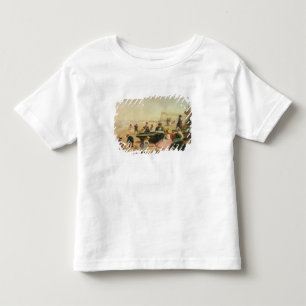 Camiseta De Bebé Una escena de la playa