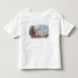 Camiseta De Bebé Una escena del invierno en Amsterdam