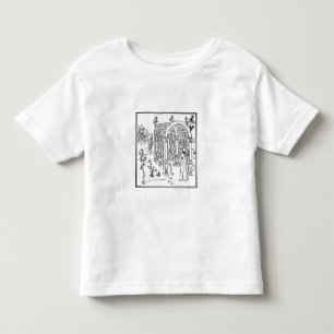 Camiseta De Bebé Una escena del jardín, de "Hypnerotomachia