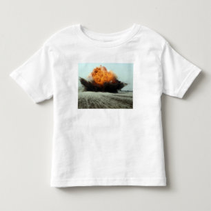 Camiseta De Bebé Una explosión entra en erupción