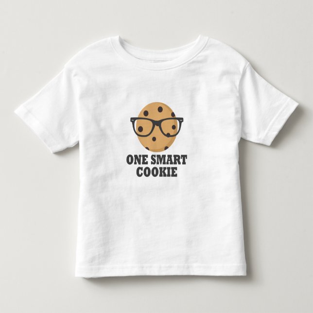 Camiseta De Bebé Una galleta elegante (Anverso)