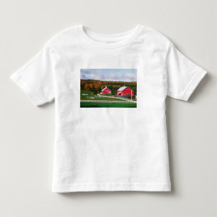 Camiseta De Bebé Una granja en Vermont cerca de Peacham. LIBERADO