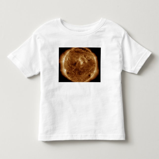 Camiseta De Bebé Una grieta oscura en la atmósfera del sol (Anverso)