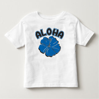 Camiseta De Bebé Una HAWAIANA azul grande a usted
