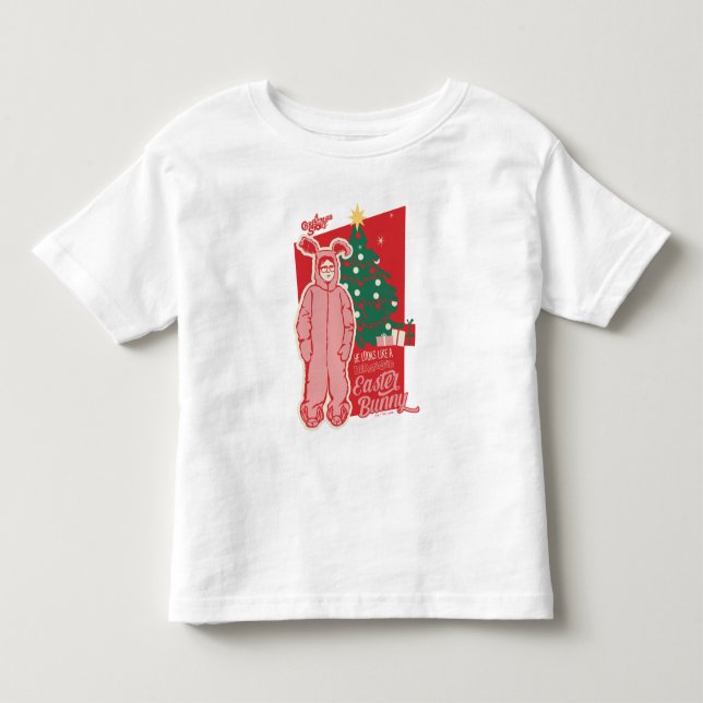 Camiseta De Bebé Una historia de Navidad | Conejo de Pascua desquic (Anverso)