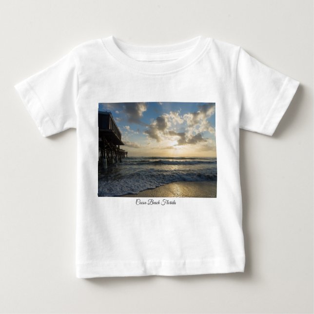 Camiseta De Bebé Una Mañana De Playa Gloriosa (Anverso)