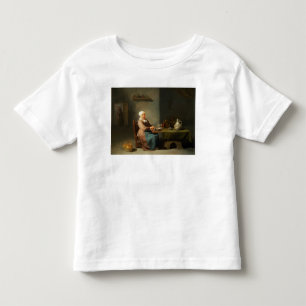 Camiseta De Bebé Una mujer en la cocina