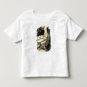 Camiseta De Bebé Una mujer y un niño entregan sus ahorros