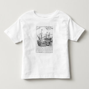 Camiseta De Bebé Una nave de tesoro española