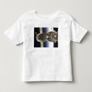 Camiseta De Bebé Una nave espacial de Soyuz backdropped por la