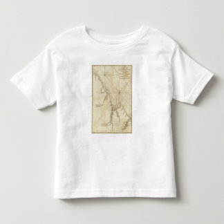 Camiseta De Bebé Una nueva carta de la costa de Guyana