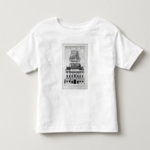 Camiseta De Bebé Una opinión de perspectiva del Banco de Inglaterr