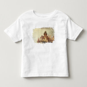Camiseta De Bebé Una opinión sobre el río, Dordrecht, 1879 (aceit