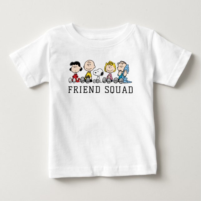 Camiseta De Bebé Una pandilla de cacahuetes juntos (Anverso)