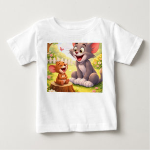 Camiseta De Bebé Una pausa alegre en el jardín