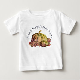 Camiseta De Bebé Una pequeña especia de calabaza es agradable