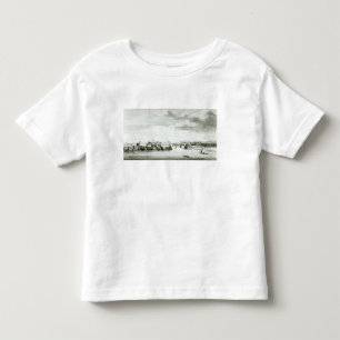 Camiseta De Bebé Una perspectiva del castillo de Moro y de la