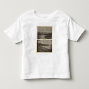 Camiseta De Bebé Una playa más lluviosa del Mt Steilacoom