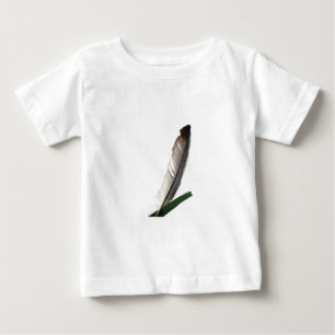 Camiseta De Bebé Una pluma