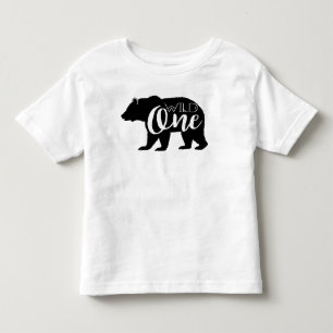 Camiseta De Bebé Una primera fiesta de cumpleaños salvaje del oso