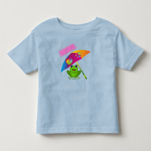Camiseta De Bebé Una rana alegre