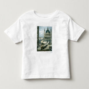 Camiseta De Bebé Una representación exacta del coche fúnebre