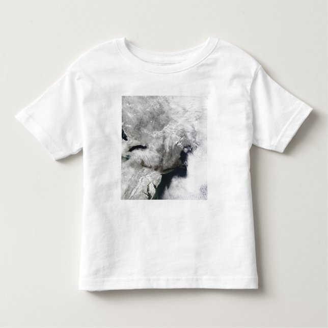 Camiseta De Bebé Una severa tormenta de invierno (Anverso)