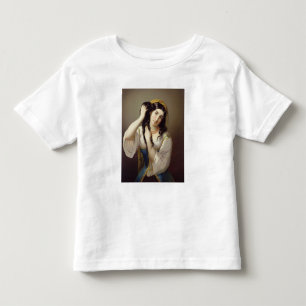 Camiseta De Bebé Una siciliana jugando con el pelo