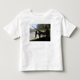 Camiseta De Bebé Una tripulante especial del Combatiente-arte de la
