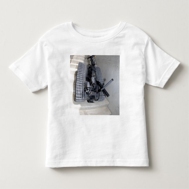 Camiseta De Bebé Una unidad robot Talon 3B escalando un vuelo de st (Anverso)