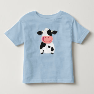 Camiseta De Bebé Una vaca lechera feliz