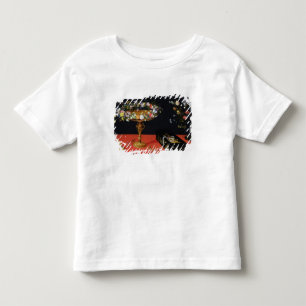 Camiseta De Bebé Una vida inmóvil de un Tazza con las flores
