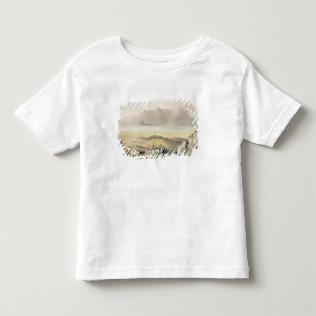 Camiseta De Bebé Una visión en Grecia (Anverso)
