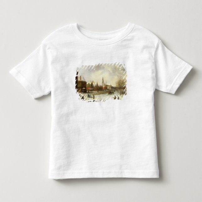 Camiseta De Bebé Una vista de Breda (Anverso)
