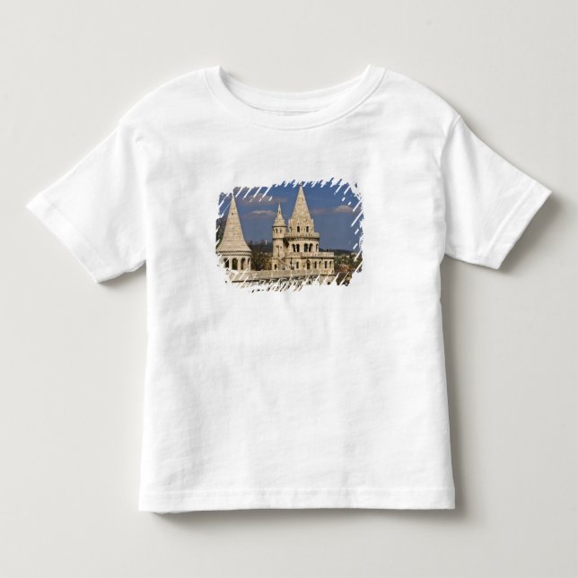 Camiseta De Bebé Una vista de Budapest desde la colina del castillo (Anverso)