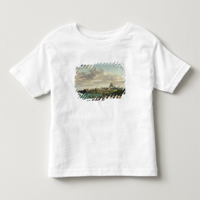 Camiseta De Bebé Una vista de Montevideo (Anverso)