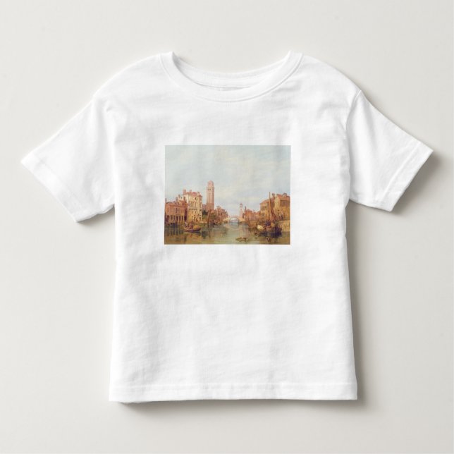 Camiseta De Bebé Una vista de Verona, 1848 (aceite en lona) (Anverso)