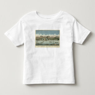 Camiseta De Bebé Una vista del hospital real en Chelsea y el Ro