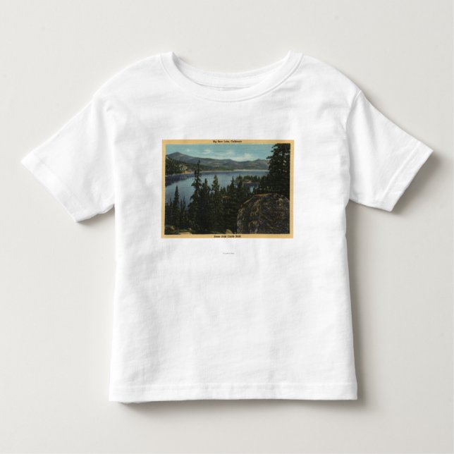 Camiseta De Bebé Una vista del lago de Castle Rock (Anverso)