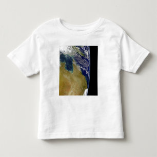 Camiseta De Bebé Una vista parcial de la tierra que muestra