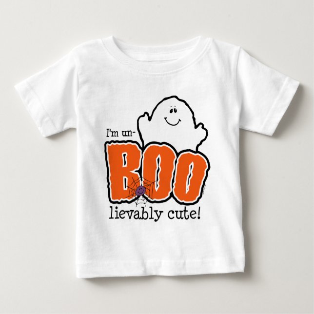 Camiseta De Bebé UnBOOlievably lindo (Anverso)