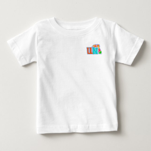 Camiseta De Bebé Uni-Kitty Tee (Anverso)