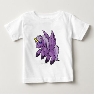 Camiseta De Bebé Uni púrpura