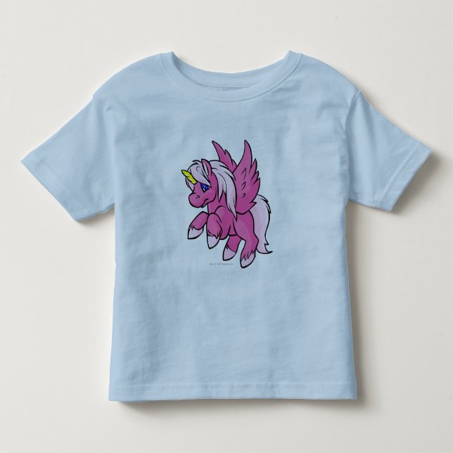 Camiseta De Bebé Uni rosa (Anverso)