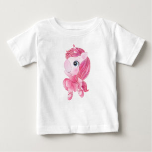 Camiseta De Bebé Unicorn Ballerina