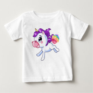Camiseta De Bebé Unicorn Farts