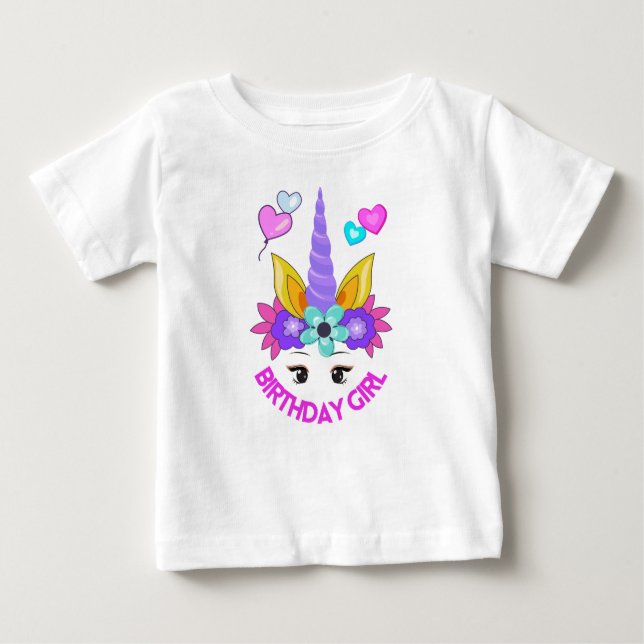Camiseta De Bebé Unicorn Journal, Unicorn News (Anverso)