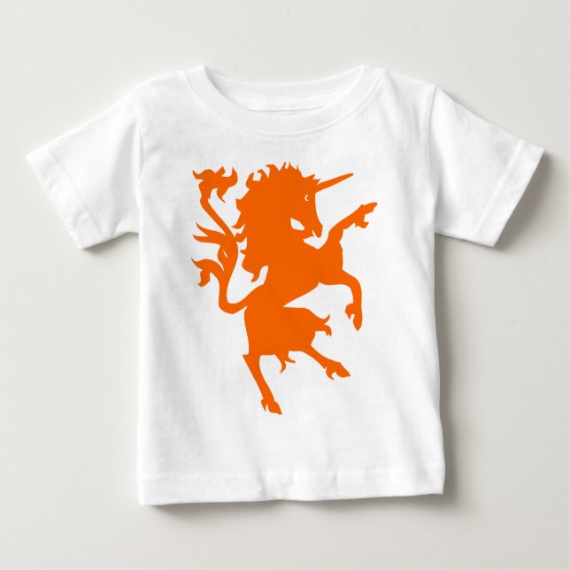 Camiseta De Bebé Unicorn Rampant (Anverso)