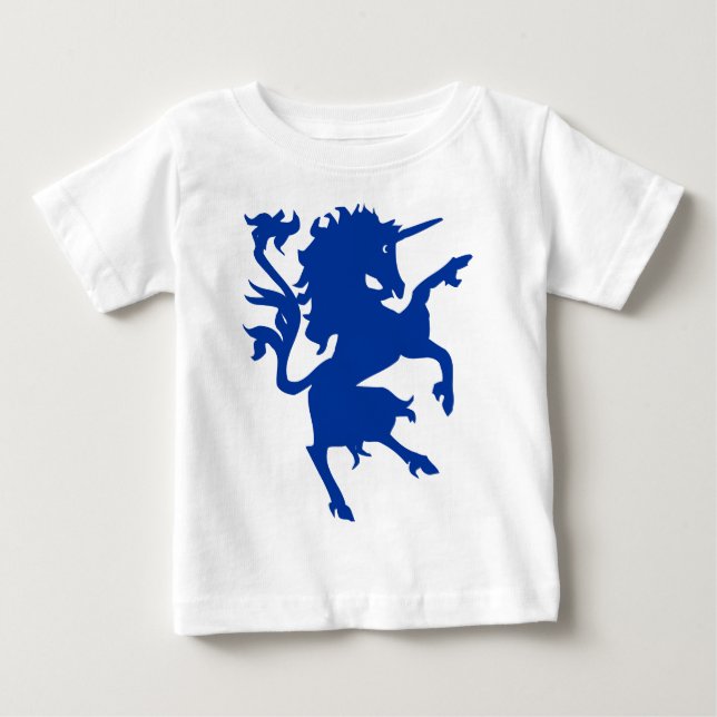 Camiseta De Bebé Unicorn Rampante (Anverso)