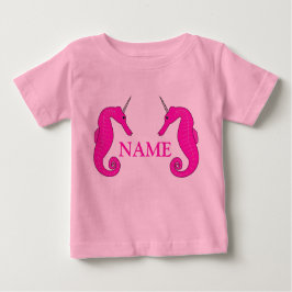 Camiseta De Bebé Unicorn Seahorse